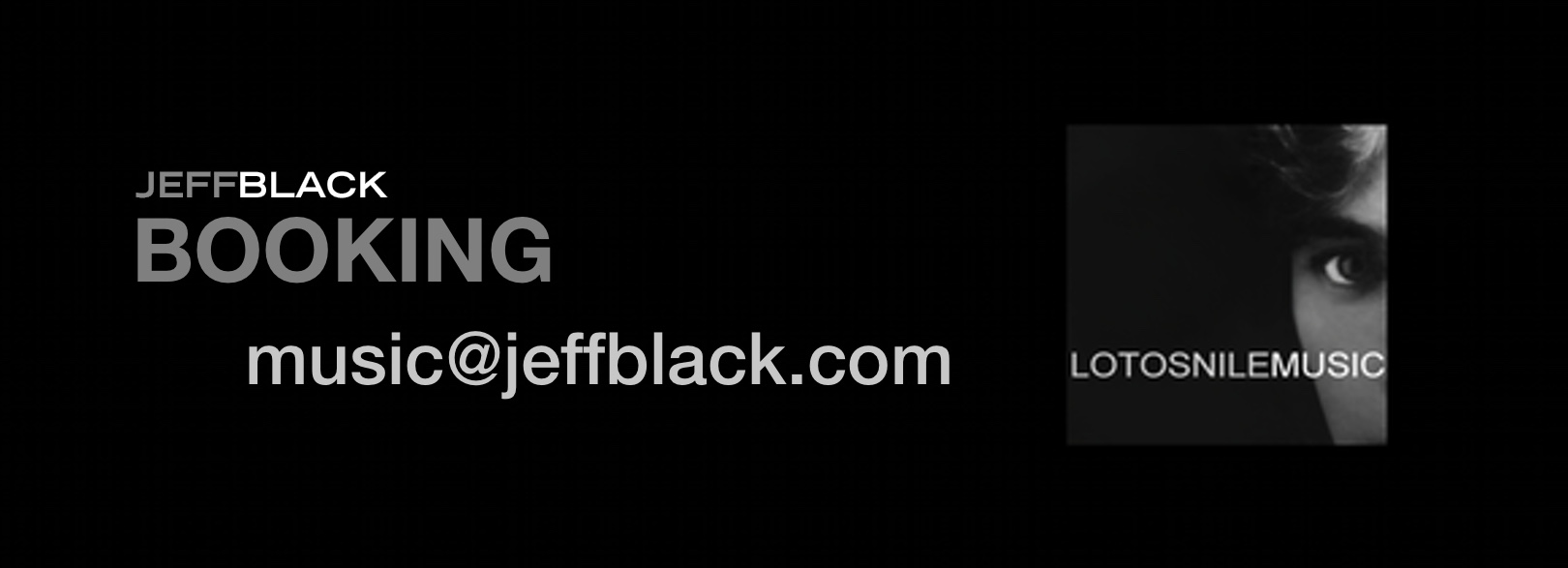 Jeff Black Booking Contact